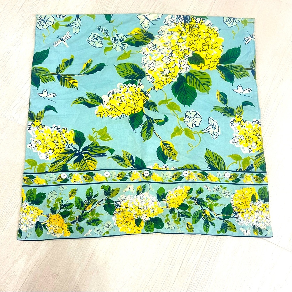 Soft Surroundings Hydrangea Euro Sham